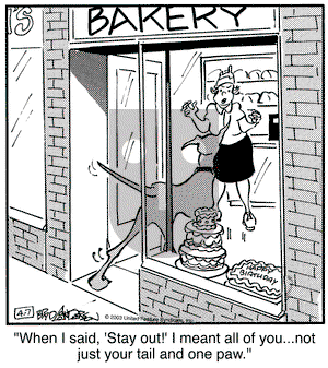 Marmaduke on Monday April 7, 2003 Comic Strip