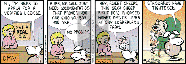 DeFlocked on Friday February 21, 2020 Comic Strip