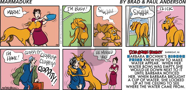Marmaduke on Sunday July 9, 2017 Comic Strip