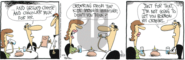 The Duplex on Saturday April 30, 2016 Comic Strip