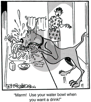 Marmaduke on Wednesday April 7, 2004 Comic Strip