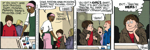 For Better or For Worse on Wednesday November 26, 2008 Comic Strip
