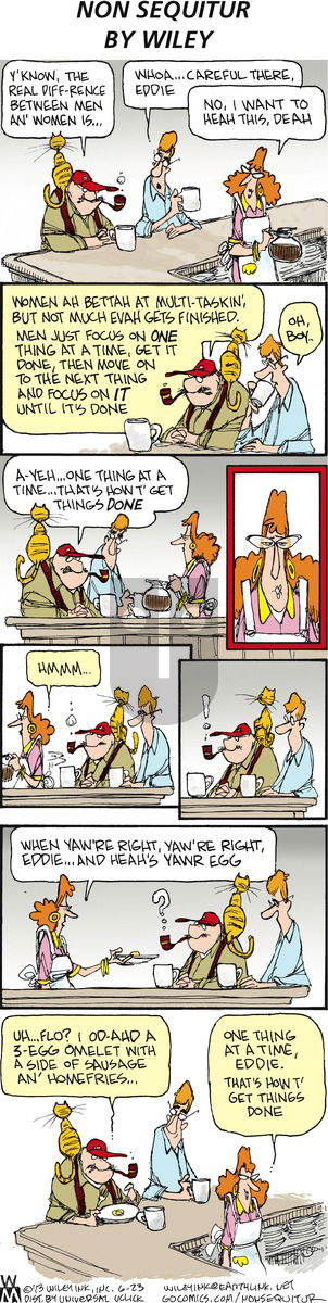 Non Sequitur on Sunday June 23, 2013 Comic Strip