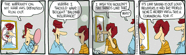 The Buckets on Thursday January 29, 2015 Comic Strip