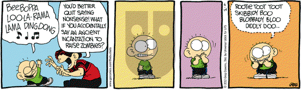 The Buckets on Friday June 15, 2012 Comic Strip