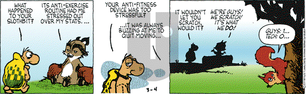 Over the Hedge on Saturday March 4, 2017 Comic Strip