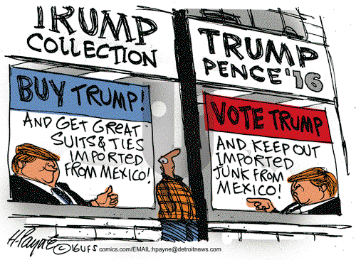 Henry Payne on Wednesday November 2, 2016 Comic Strip