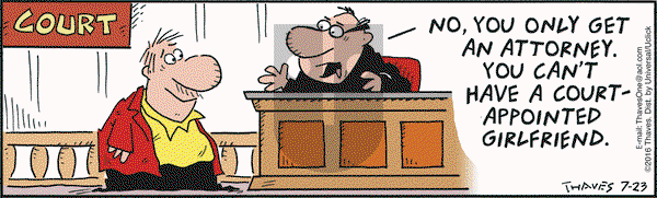 Frank and Ernest on Saturday July 23, 2016 Comic Strip