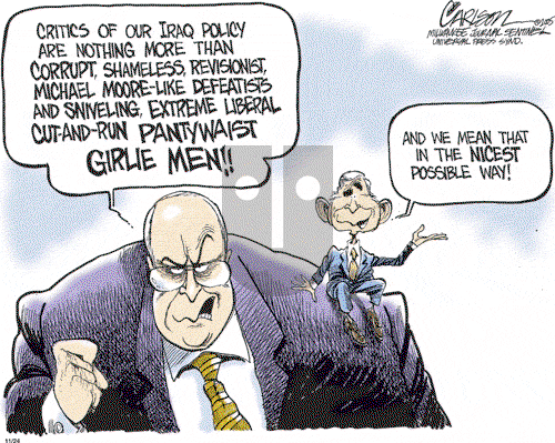 Stuart Carlson on Thursday November 24, 2005 Comic Strip