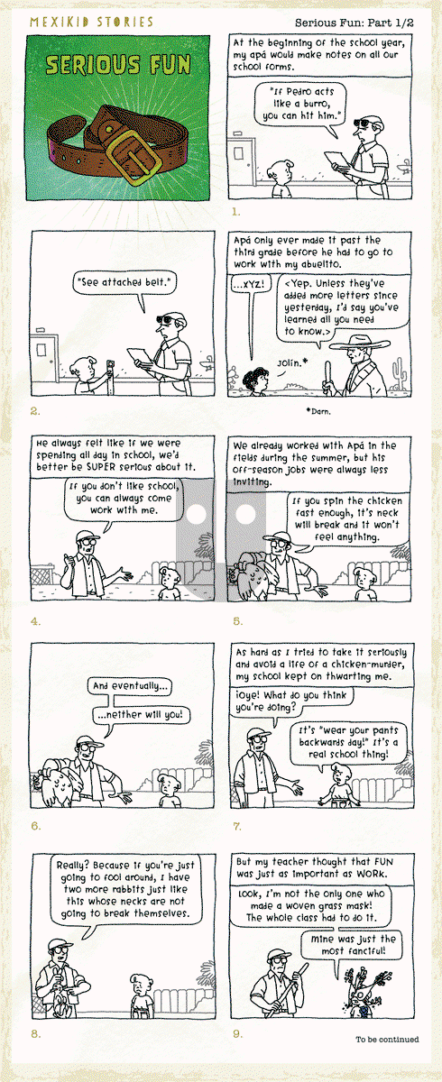 Mexikid Stories on Thursday July 27, 2023 Comic Strip