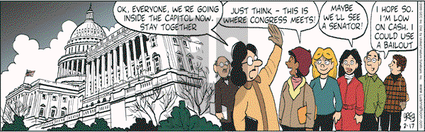 Luann on Tuesday February 17, 2009 Comic Strip