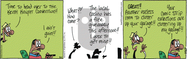 The Knight Life on Tuesday August 11, 2009 Comic Strip
