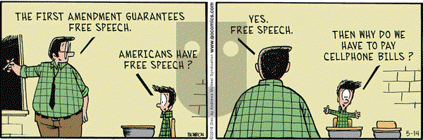 Grand Avenue on Monday May 14, 2018 Comic Strip