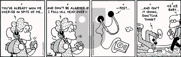FoxTrot on Thursday January 20, 2000 Comic Strip