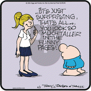 Ziggy on Wednesday June 1, 2005 Comic Strip