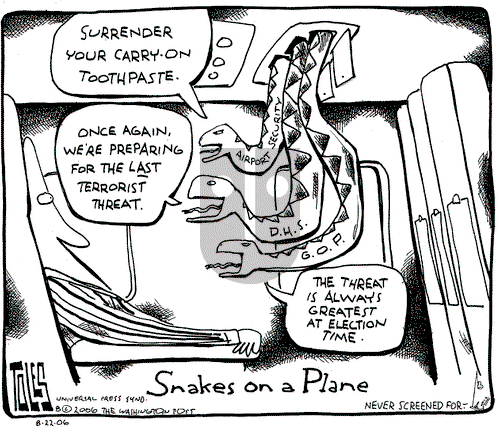 Tom Toles on Tuesday August 22, 2006 Comic Strip