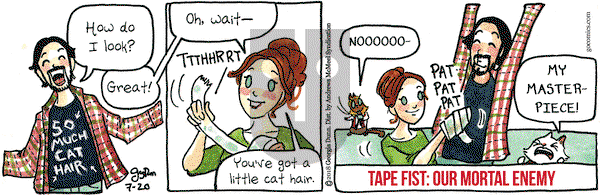 Breaking Cat News on Friday July 20, 2018 Comic Strip