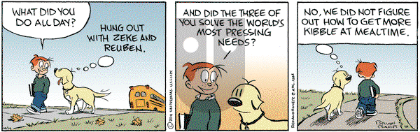 Red and Rover on Friday October 14, 2011 Comic Strip