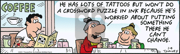 Frank and Ernest on Monday January 4, 2021 Comic Strip