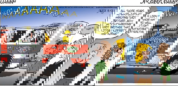 Luann on Sunday August 13, 2006 Comic Strip