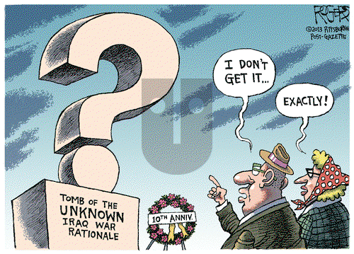 Rob Rogers on Thursday March 21, 2013 Comic Strip