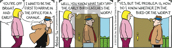 The Born Loser on Monday November 26, 2012 Comic Strip