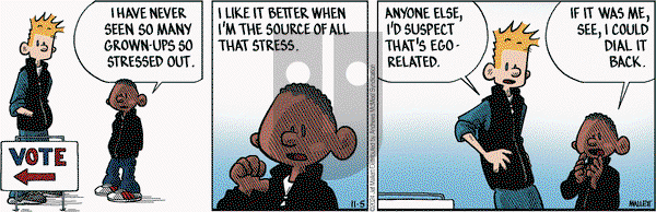 Frazz - Tuesday November 5, 2024 Comic Strip