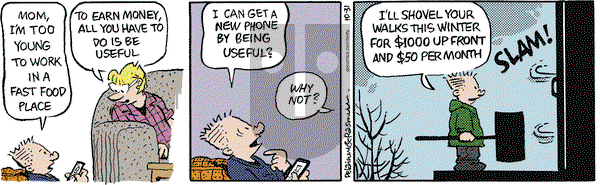 Betty on Friday October 31, 2025 Comic Strip