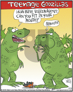The Flying McCoys on Tuesday February 19, 2019 Comic Strip