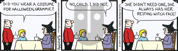 The Born Loser on Friday November 1, 2024 Comic Strip