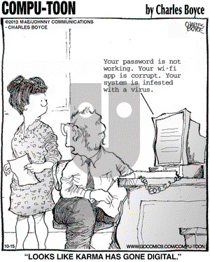 Compu-toon on Tuesday October 15, 2013 Comic Strip