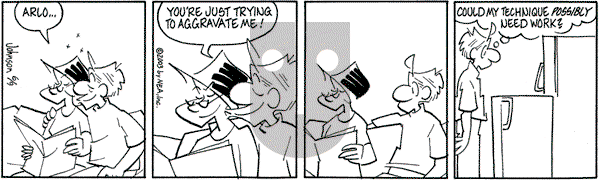 Arlo and Janis on Monday June 9, 2003 Comic Strip
