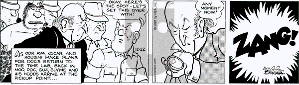 Alley Oop on Saturday February 2, 2002 Comic Strip
