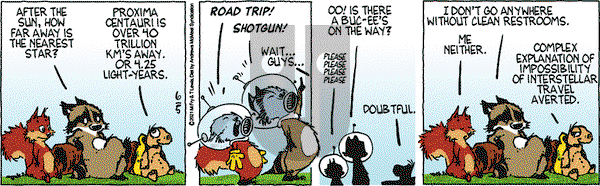 Over the Hedge on Saturday June 5, 2021 Comic Strip