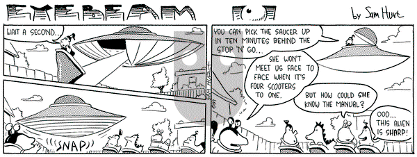 Eyebeam Classic on Tuesday March 25, 2025 Comic Strip