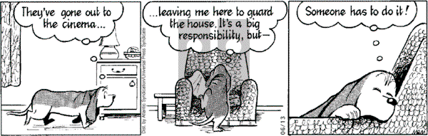 Fred Basset on Wednesday June 13, 2007 Comic Strip