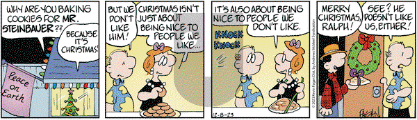 Drabble - Friday December 8, 2023 Comic Strip