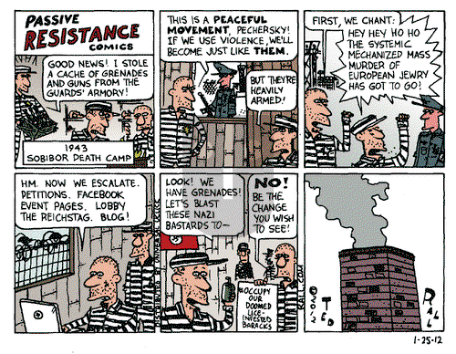 Ted Rall on Wednesday January 25, 2012 Comic Strip