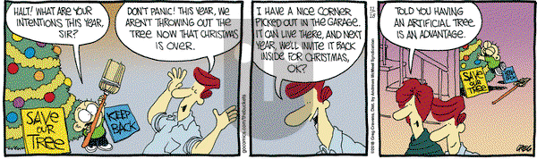 The Buckets on Friday December 28, 2018 Comic Strip