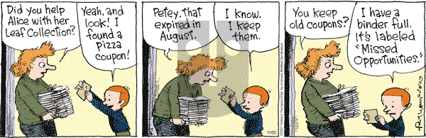 Cul de Sac on Wednesday November 22, 2017 Comic Strip