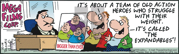 Frank and Ernest on Tuesday October 14, 2014 Comic Strip