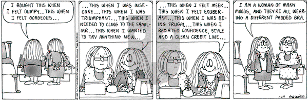 Cathy Classics on Friday January 29, 1993 Comic Strip