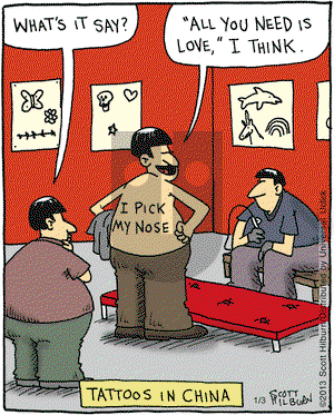 The Argyle Sweater on Thursday January 3, 2013 Comic Strip