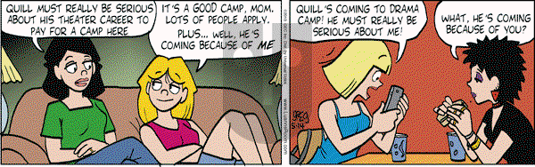 Luann on Tuesday May 14, 2013 Comic Strip