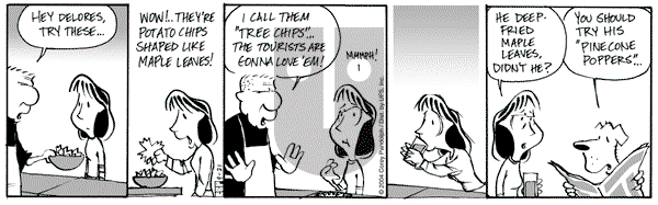 Barkeater Lake on Tuesday April 24, 2012 Comic Strip