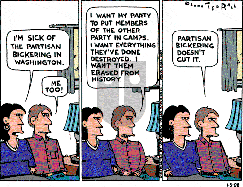 Ted Rall on Saturday January 5, 2008 Comic Strip