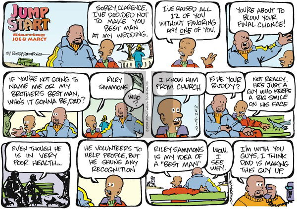 JumpStart on Sunday October 19, 2003 Comic Strip
