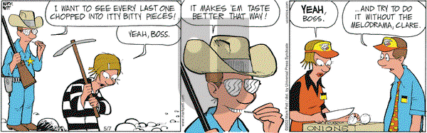 Lucky Cow - Wednesday May 7, 2003 Comic Strip