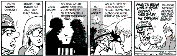 Doonesbury on Thursday September 26, 1991 Comic Strip