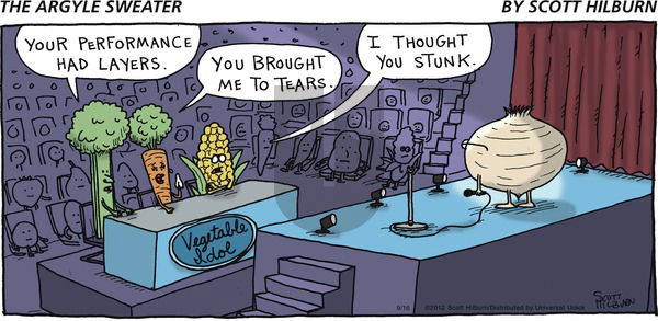 The Argyle Sweater on Sunday September 16, 2012 Comic Strip